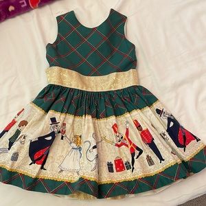 Little loaves and fishes Girls Xmas /holiday dress